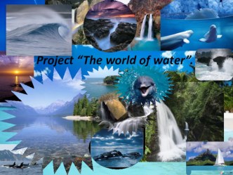 Презентация по английскому языку на тему  Мир воды