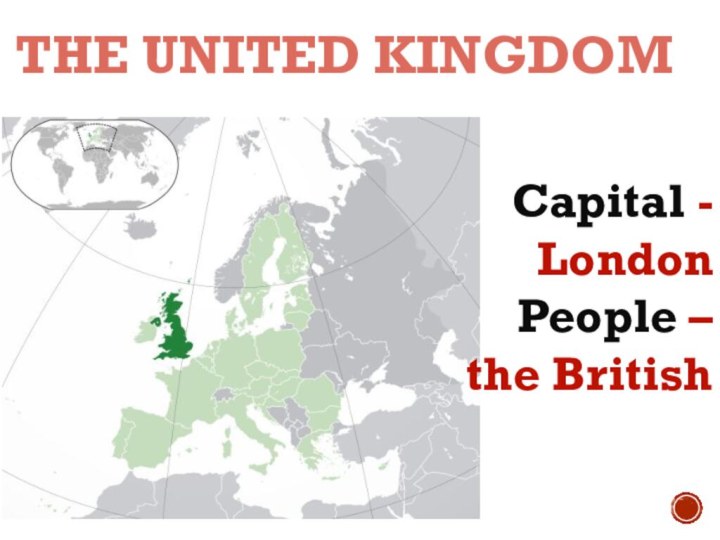 THE UNITED KINGDOMCapital - LondonPeople – the British