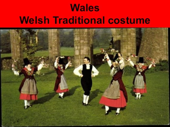 Wales Welsh Traditional costume