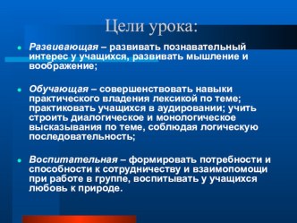 Презентация по английскому языку на тему Мир птиц