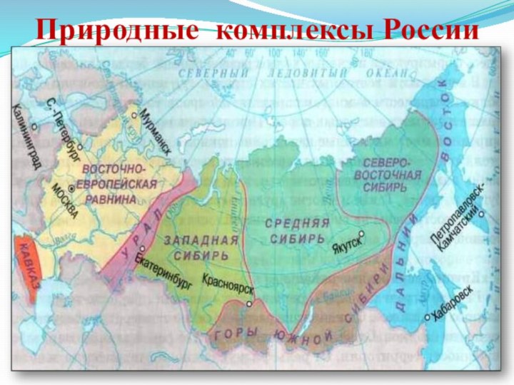 Природные комплексы России