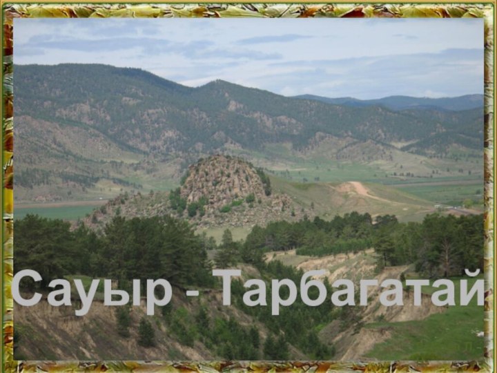 Сауыр - Тарбагатай