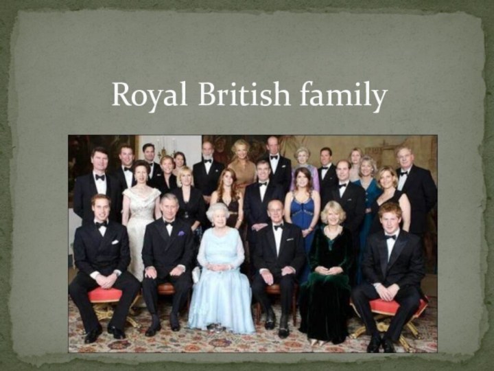 Royal British family