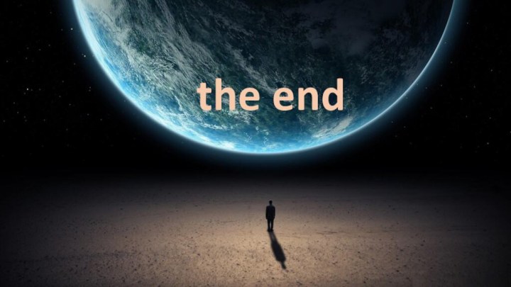 the end