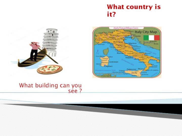 What country is it? What building can you see ?