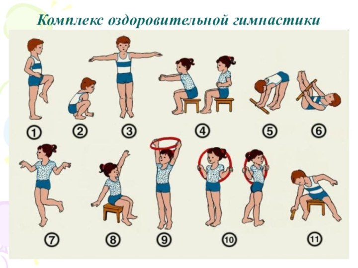 Комплекс оздоровительной гимнастики