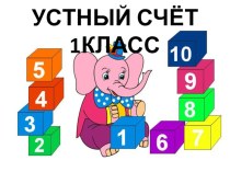 Презентация по математике Устный счёт