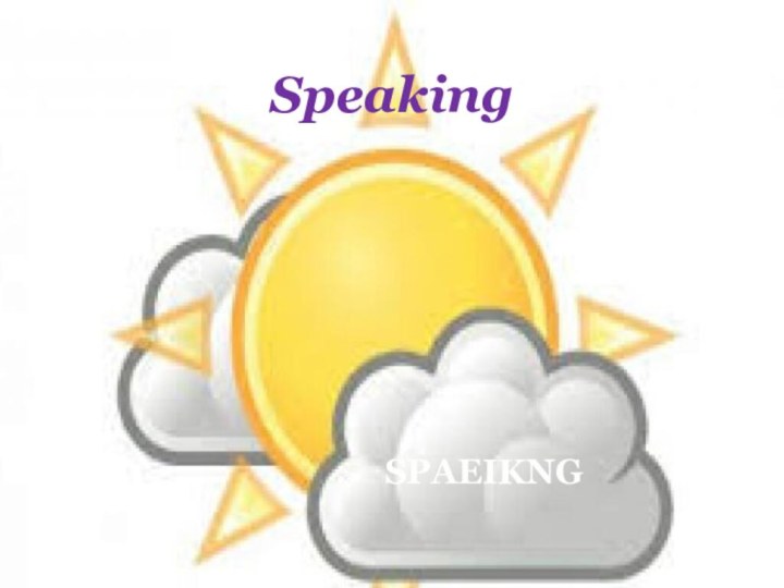 SpeakingSPAEIKNG