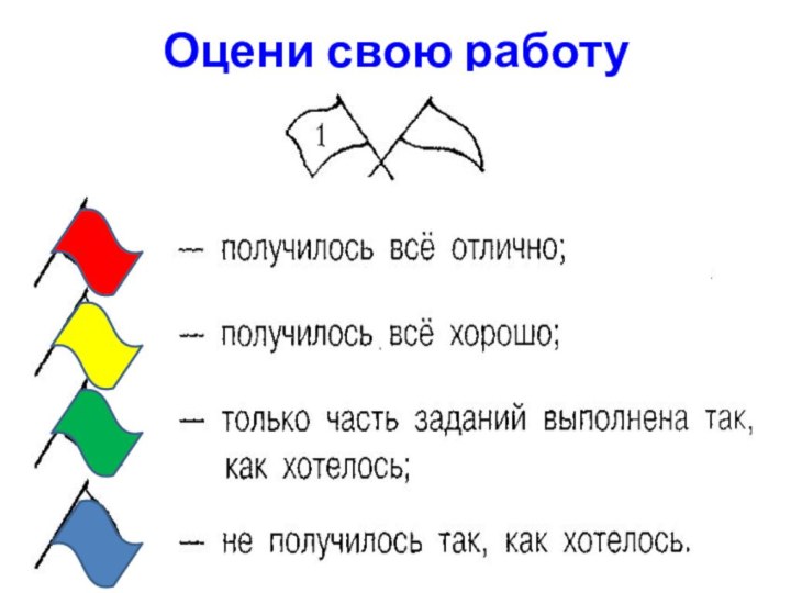 Оцени свою работу