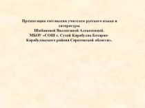 Презентация контрольной работы по русскому языку Имя существительное 6 класс