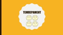 Презентация: Что такое темперамент?