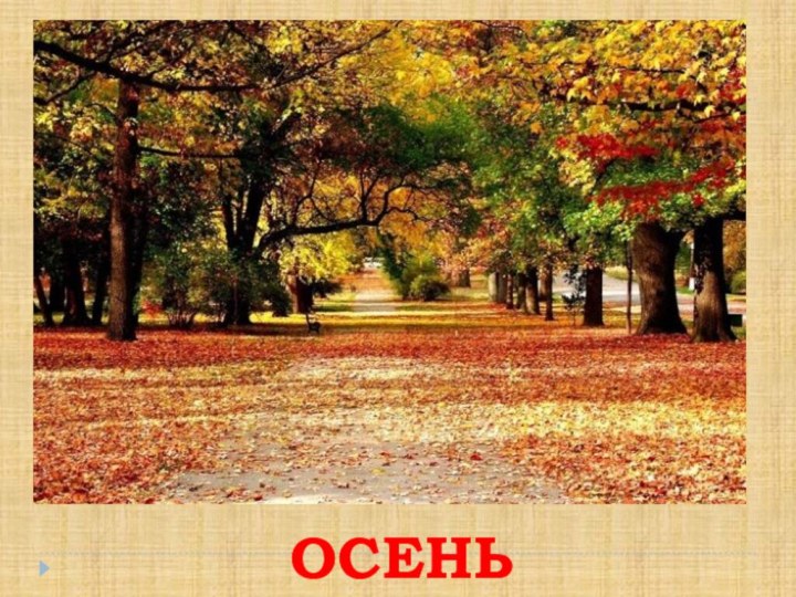 ОСЕНЬ