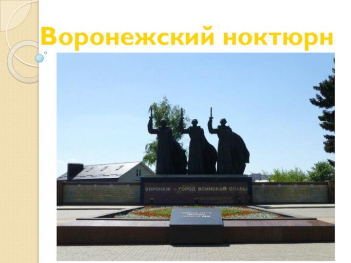  Воронежский ноктюрн 