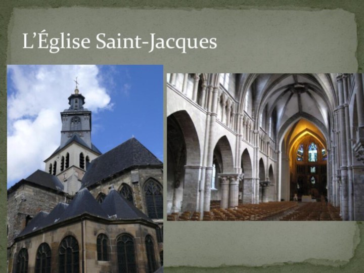 L’Église Saint-Jacques