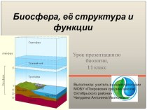 Презентация к уроку биологии на тему Биосфера (9 класс).