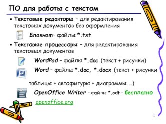 Презентация по информатике на тему Виды программного обеспечения