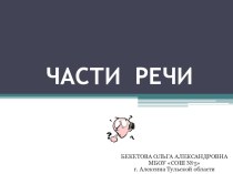 Презентация по русскому языку на тему Морфология. Обобщение материала (теория в таблицах) (7 класс)