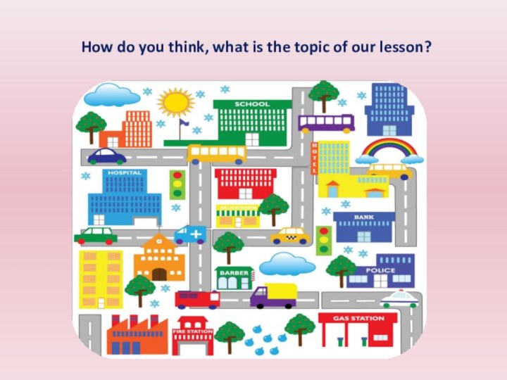 How do you think, what is the topic of our lesson?