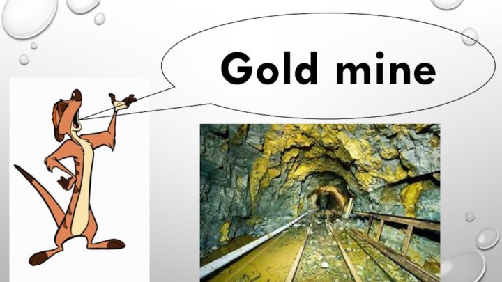 Gold mine