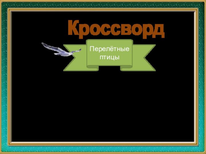 Кроссворд