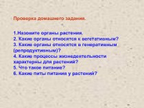 Презентация к уроку биологии в 6 классе на тему Систематика растений