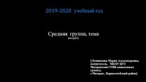 Презентация Развивающая предметно-пространственная среда в средней группе