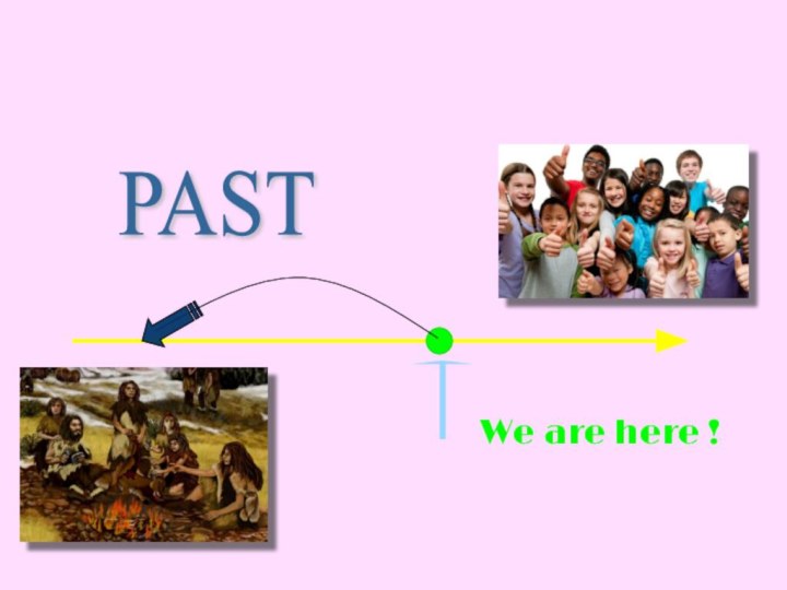 We are here !PAST