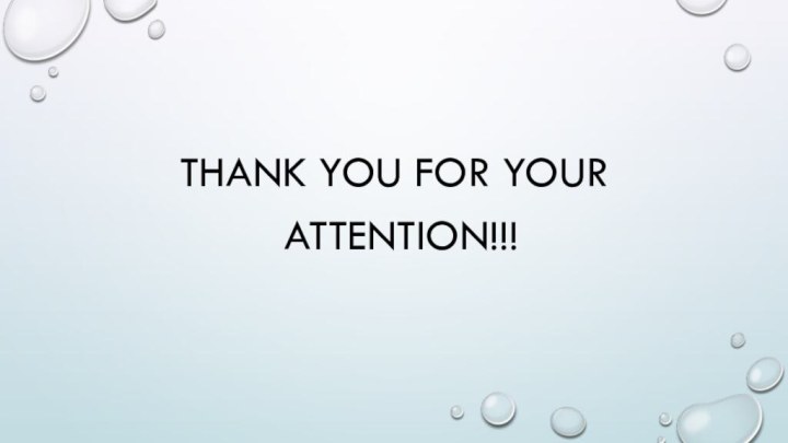 Thank you for your attention!!!