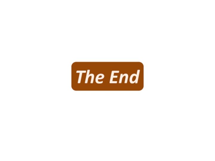 The End