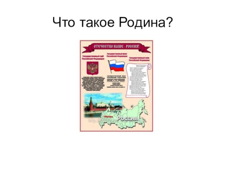 Что такое Родина?