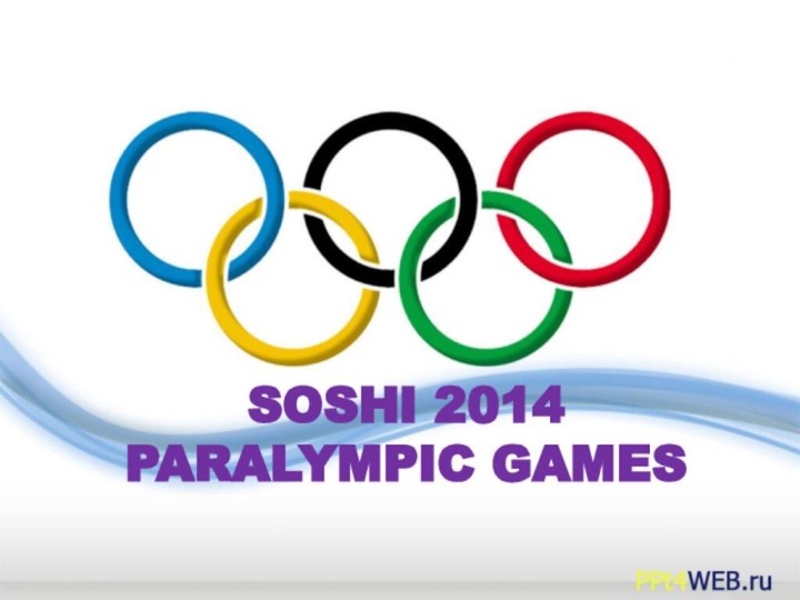 SOSHI 2014 PARALYMPIC GAMES