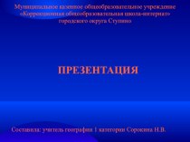 Презентация по географии на тему Германия (Федеративная Республика Германия), 9 класс, школа VIII вида