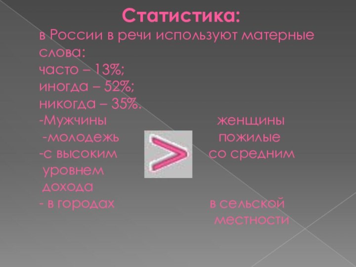 Статистика: в России в