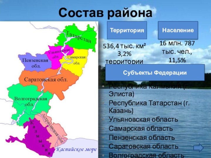 Приволжье территория. Поволжье на карте. Состав Поволжья на карте. Районы Поволжья.