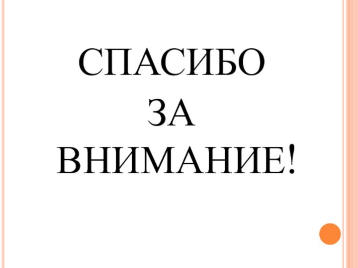 СПАСИБОЗА ВНИМАНИЕ!