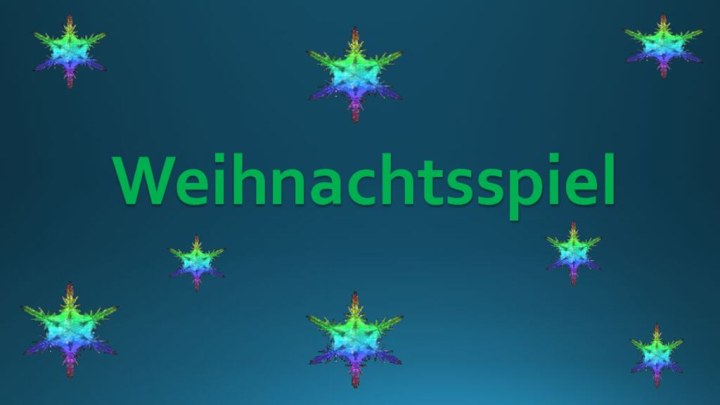 Weihnachtsspiel