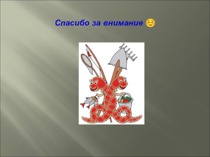 Спасибо за внимание ☺