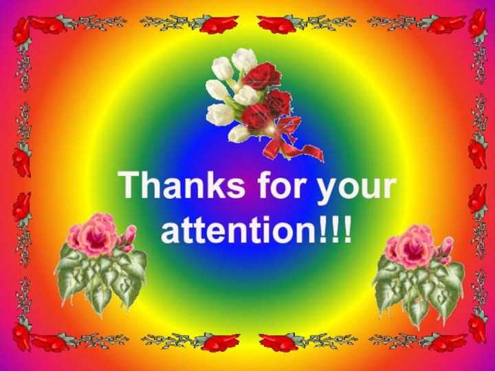 Thanks for your attention!!!