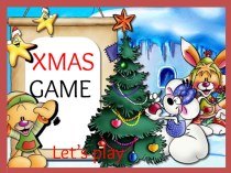 Игра-презентация по английскому языку на тему Рождество