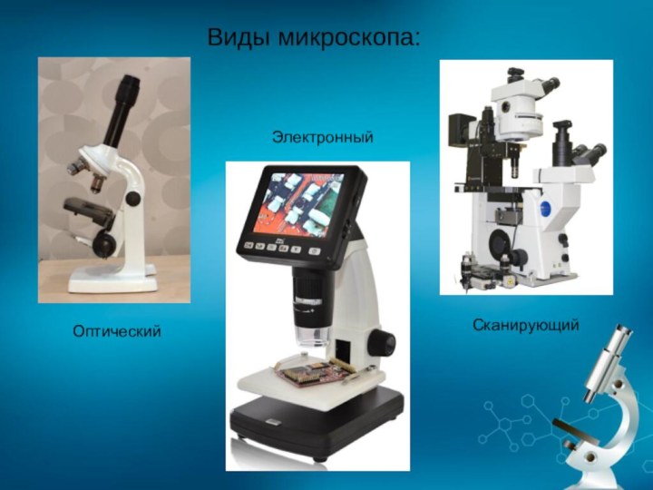 Презентации про микроскоп