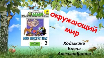 Презентация по окружающему миру на тему Опасности в природе (3 класс)