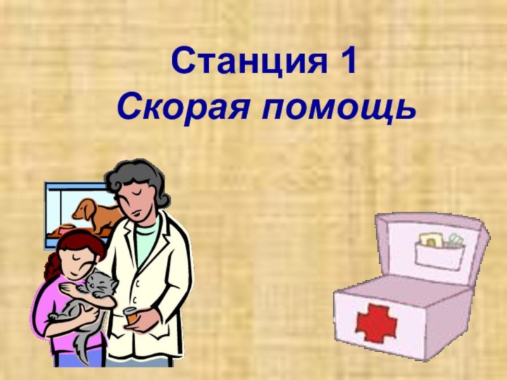 Станция 1 Скорая помощь