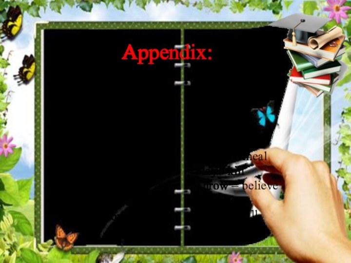 Appendix:Annaon = presentlyArray = clothesArt = areBillow = waveDeem = to thinkEre