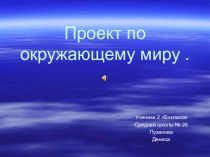 Презентация по окружающему миру на темуПрофессии