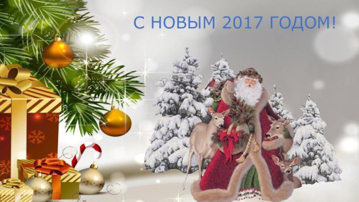 С НОВЫМ 2017 ГОДОМ!