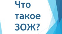 Презентация Что такое ЗОЖ