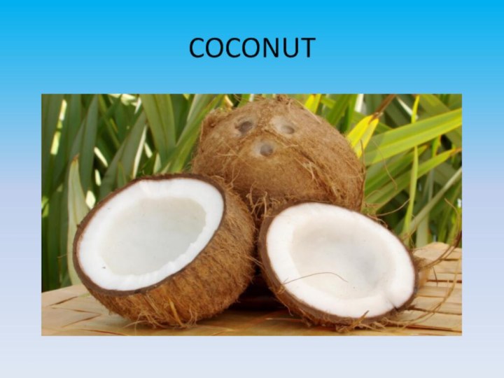 COCONUT