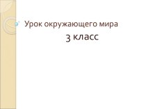 Презентация по окружающему миру 3 класс на тему  Полезные ископаемые