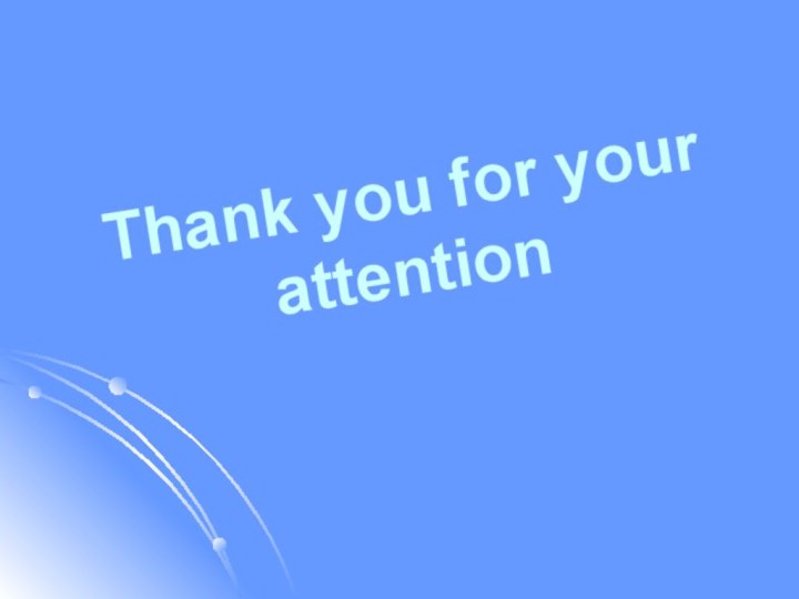 Thank you for your attention