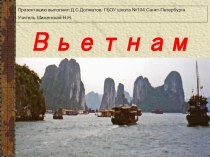 Презентация по географии Социалистическая республика Вьетнам (11 класс)